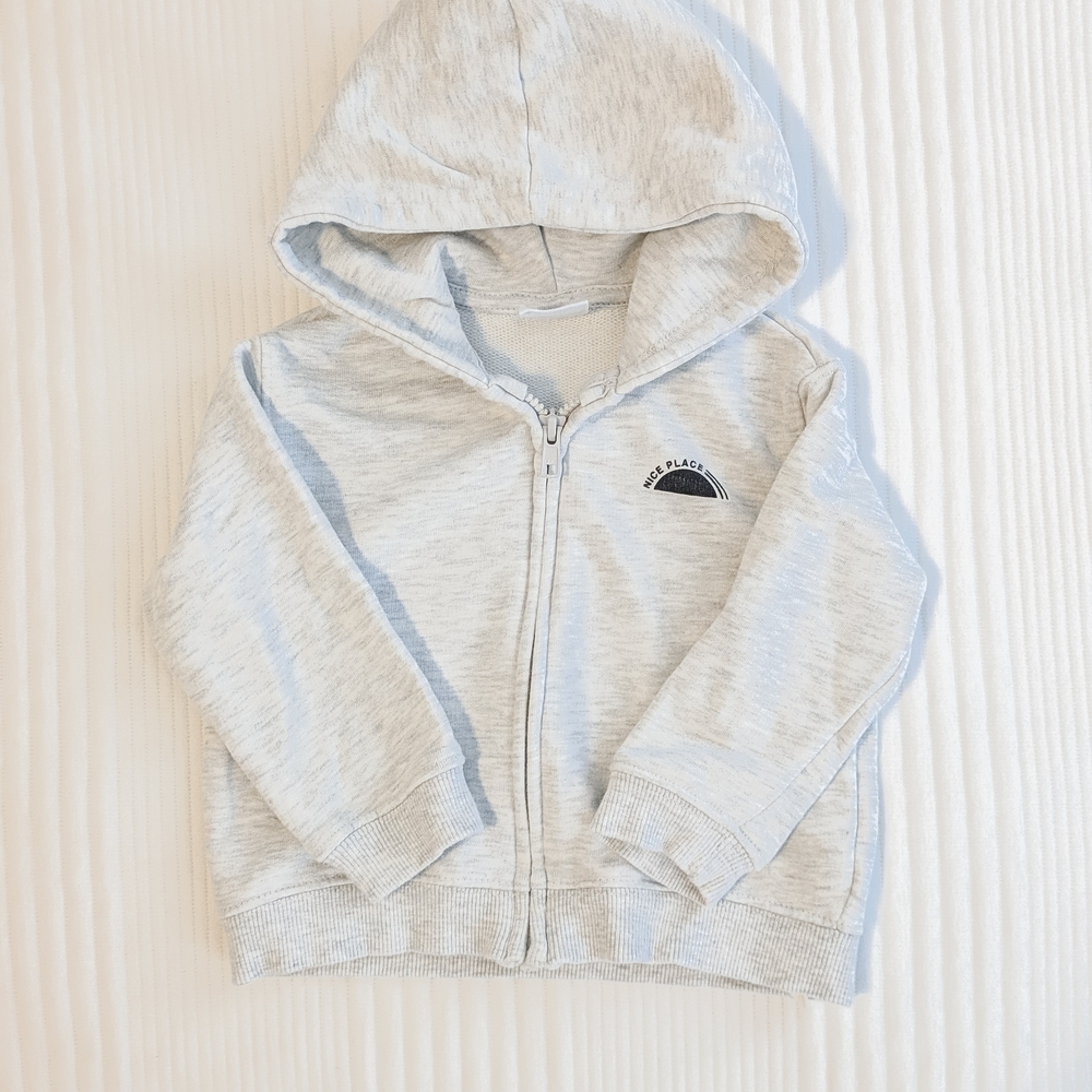Zara Gray Kids Hoodie